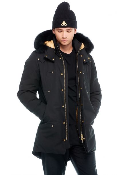 Black and gold clearance parka